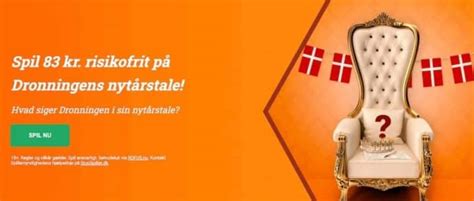 Odds på Kongens Nytårstale 2024: Spil på talen .